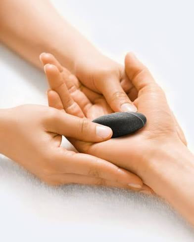 Hot Rock Hand Treatment