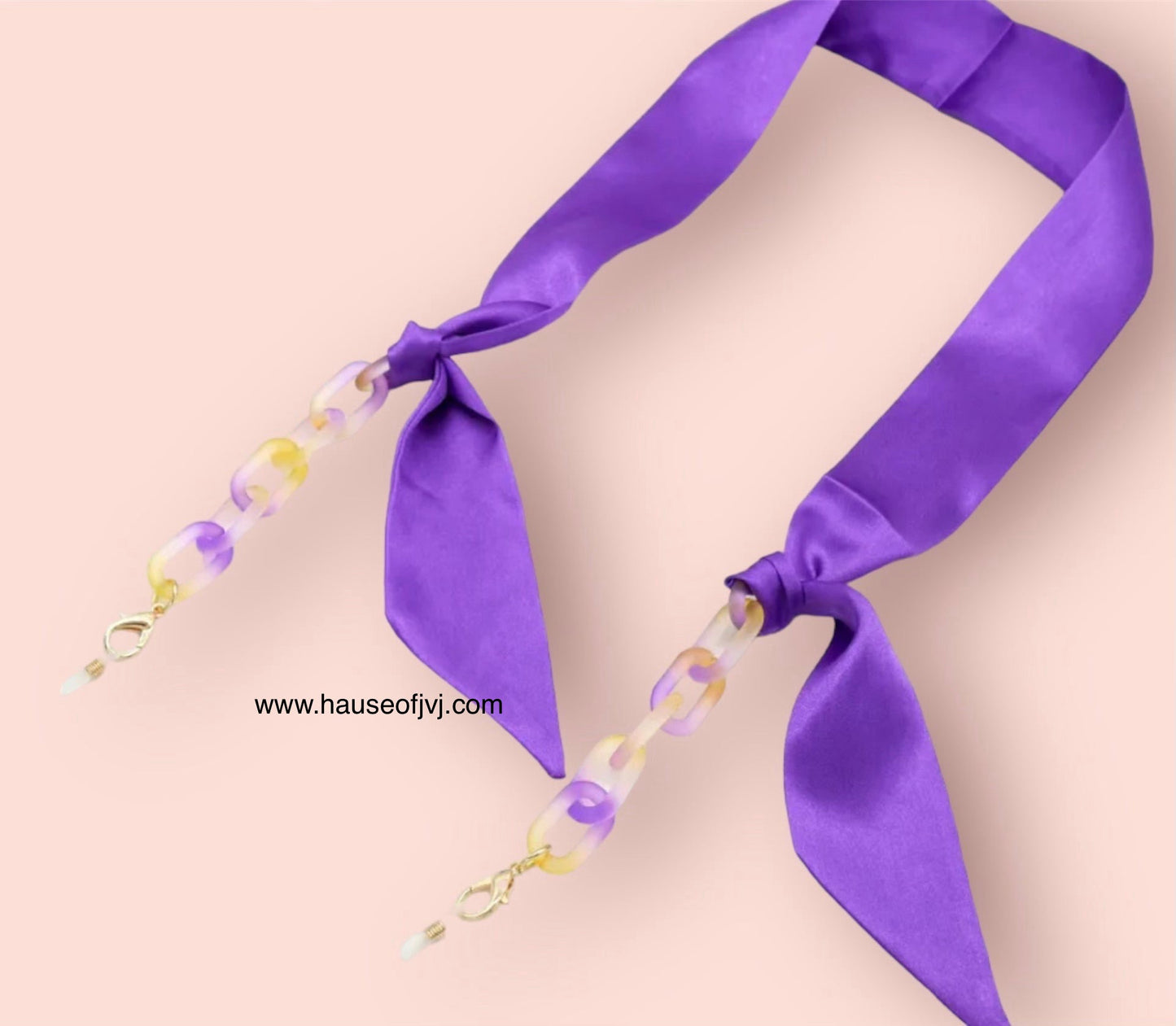 Eyewear jewelry/scarf chain
