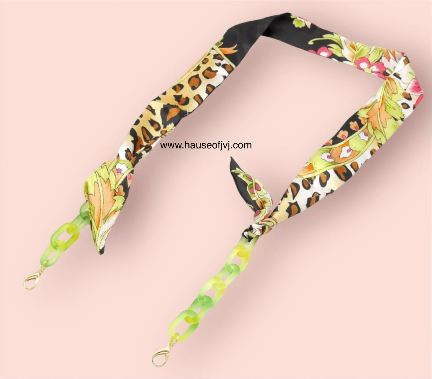 Eyewear jewelry/scarf chain